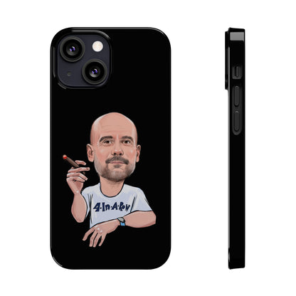 Pep Guardiola - Manchester City - 4 In A Row - Phone Case