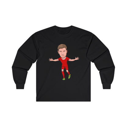 Steven Gerrard - Liverpool - Long Sleeve T-Shirt