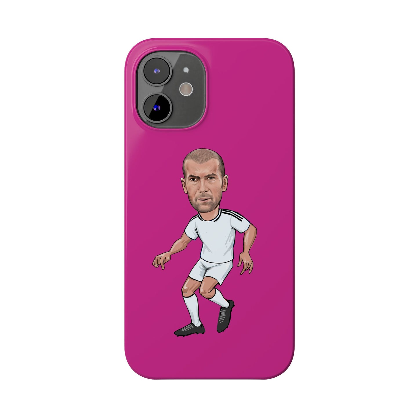 Zinedine Zidane - Real Madrid - Phone Case