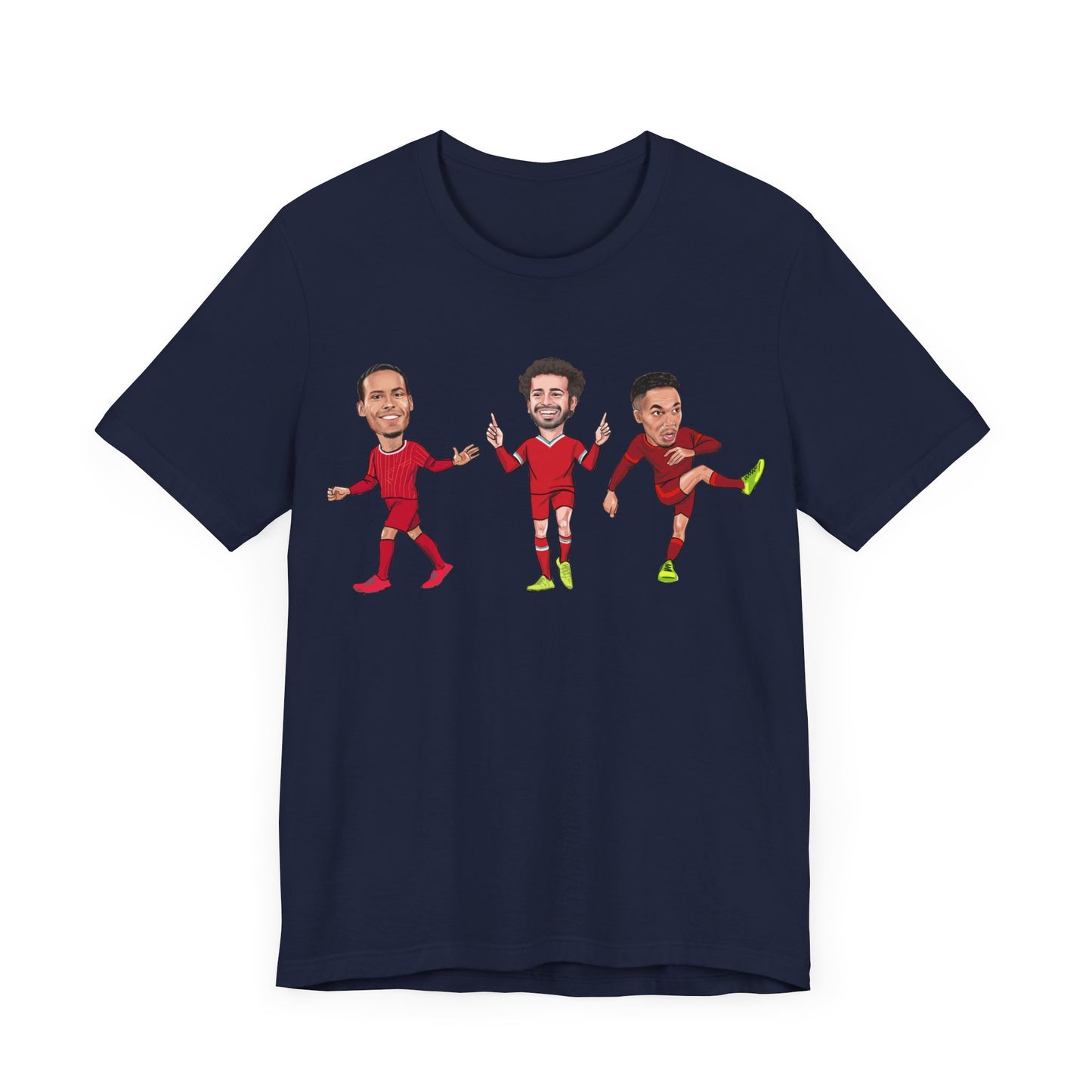 Virgil Van Dijk - Mo Salah - Trent Alexander-Arnold - Liverpool - T-Shirt