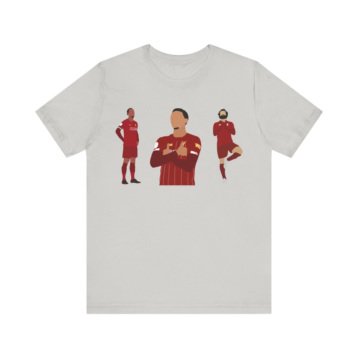 Virgil Van Dijk - Trent Alexander-Arnold - Mo Salah  - Liverpool - T-Shirt