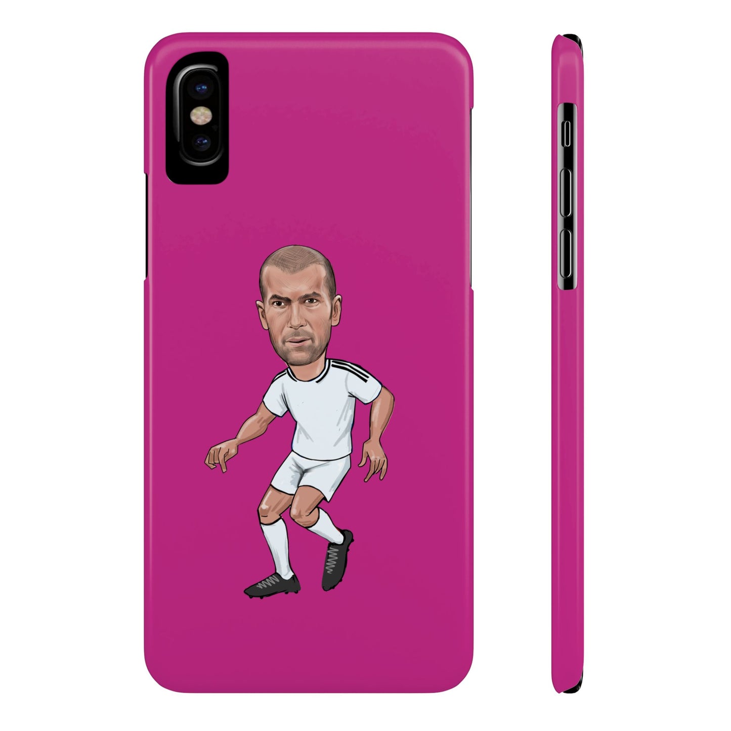 Zinedine Zidane - Real Madrid - Phone Case