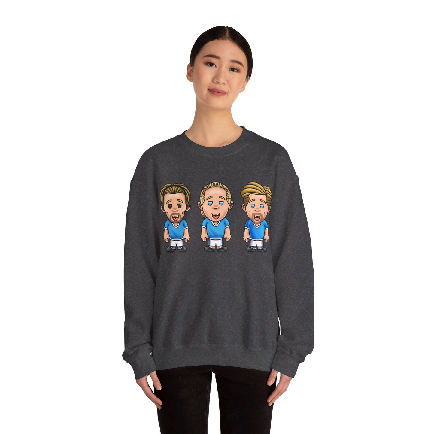 Jack Grealish, Erling Haaland & Kevin De Bruyne - Manchester City - Sweatshirt