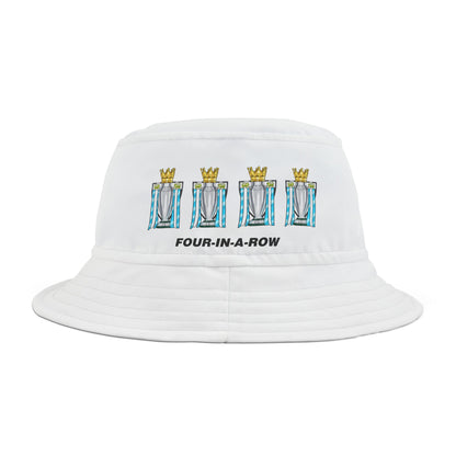 Manchester City - Four-In-A-Row - Bucket Hat