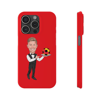 Kevin De Bruyne - Belgium - Served On A Plate - Phone Case