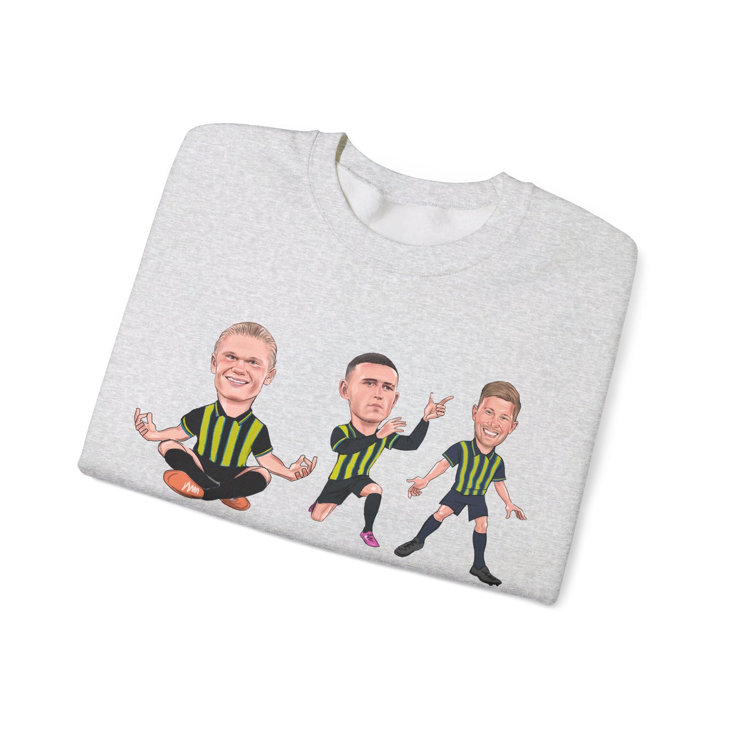 Erling Haaland, Phil Foden & Kevin De Bruyne - Manchester City Away Kit - Sweatshirt