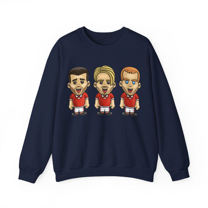 Roy Keane - David Beckham - Paul Scholes - Manchester United - Sweatshirt