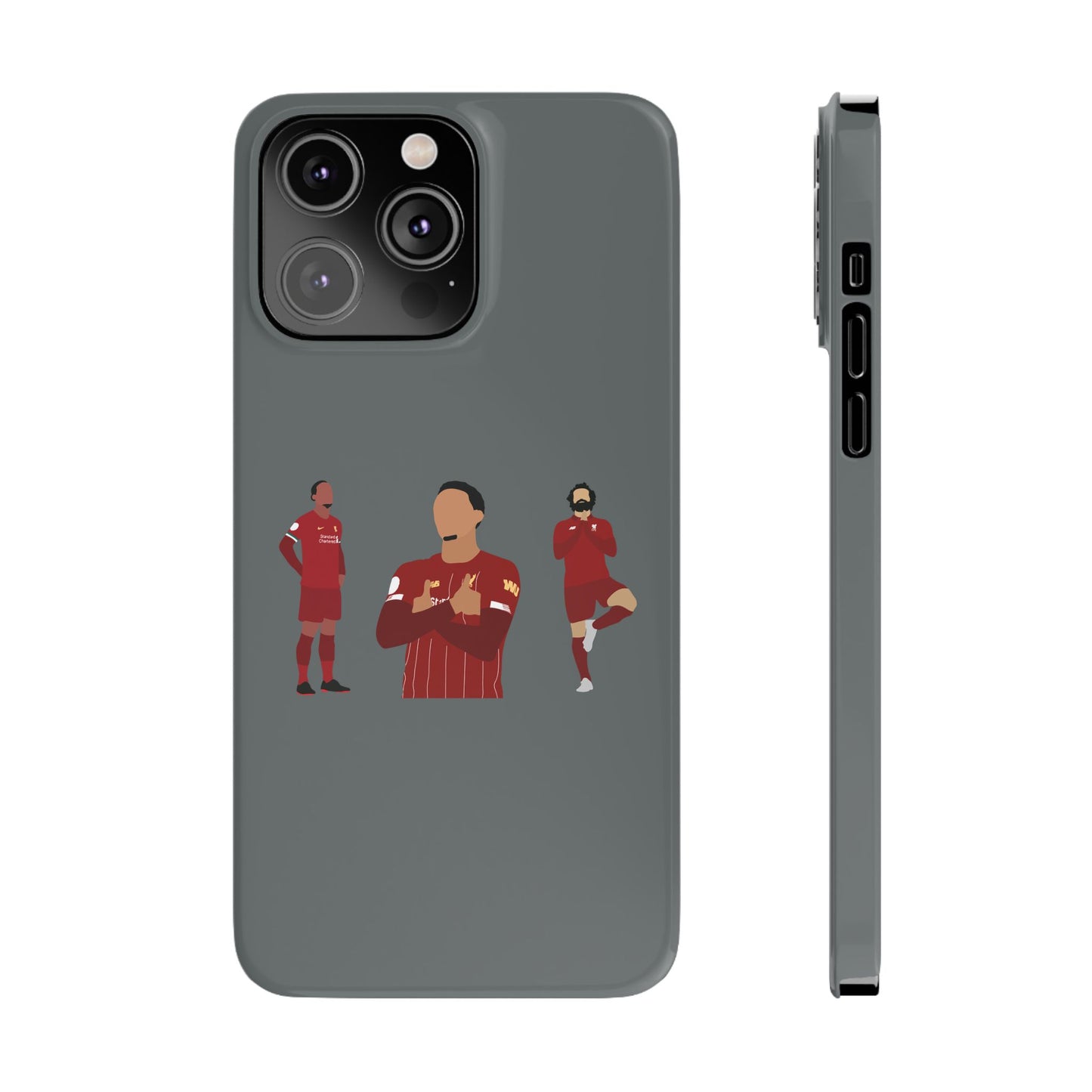 Virgil Van Dijk - Trent Alexander-Arnold - Mo Salah - Liverpool - Phone Case