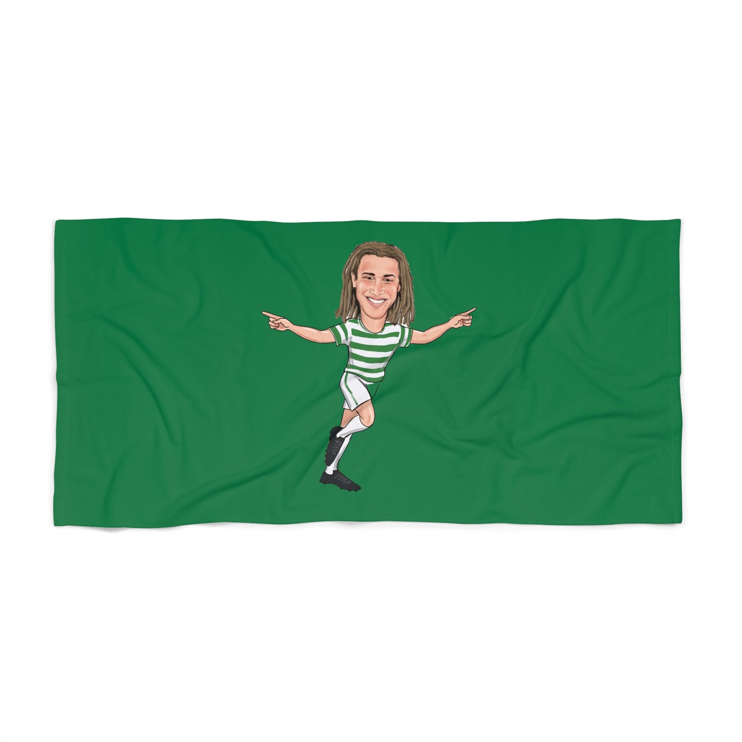 Henrik Larsson - Celtic - Beach Towel