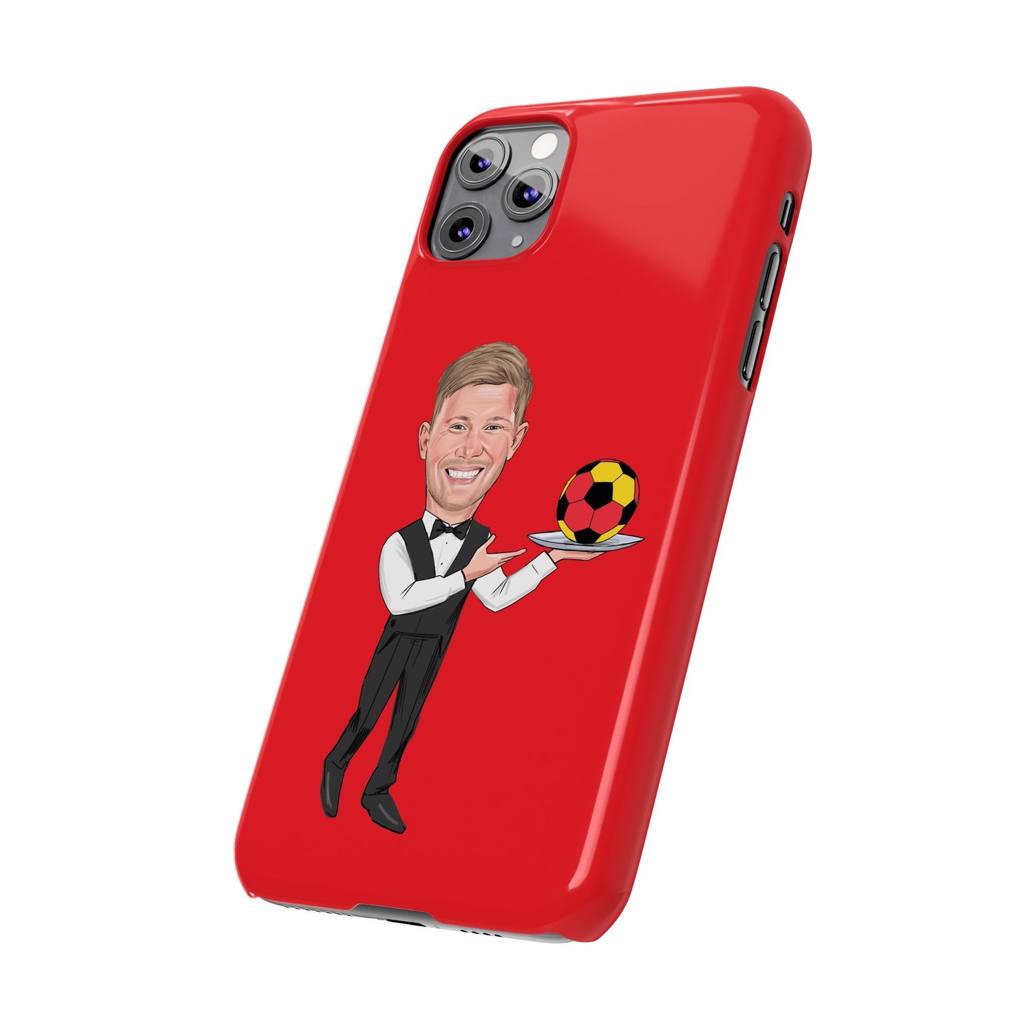 Kevin De Bruyne - Belgium - Served On A Plate - Phone Case