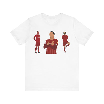 Virgil Van Dijk - Trent Alexander-Arnold - Mo Salah  - Liverpool - T-Shirt