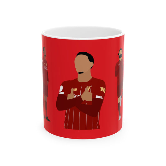 Alexander Arnold, Virgil Van Dijk & Mo Salah - Liverpool - Mug