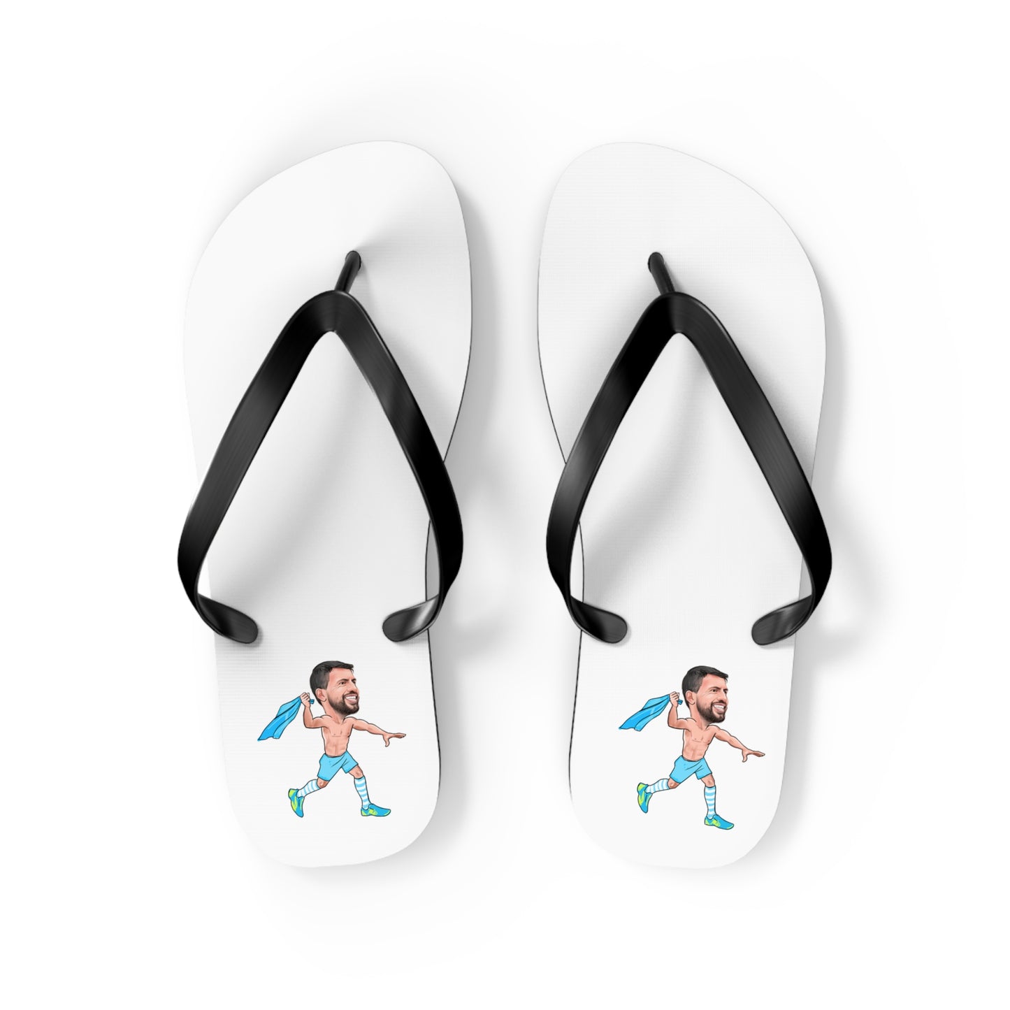 Sergio Agüero - Manchester City - Flip Flops