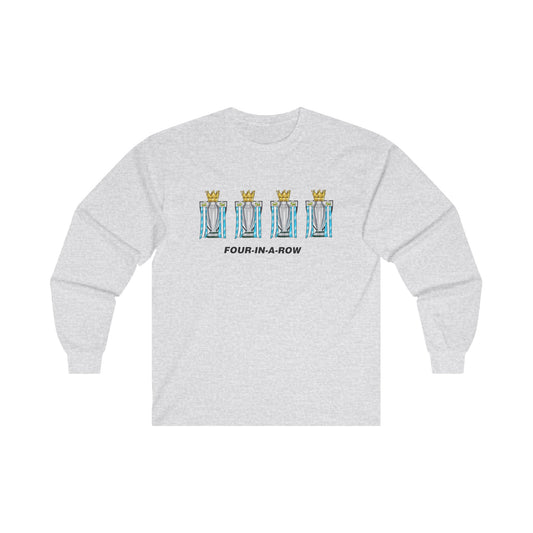 Manchester City - Four-In-A-Row - Long Sleeve T-Shirt