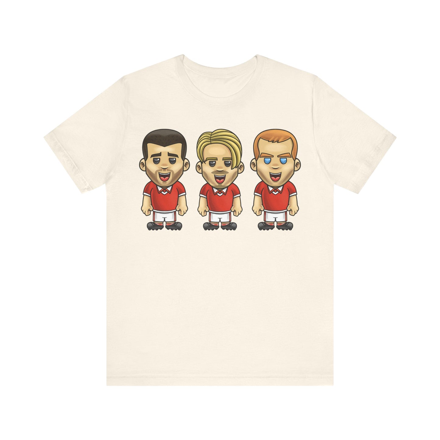 Roy Keane - David Beckham - Paul Scholes - Manchester United - T-Shirt