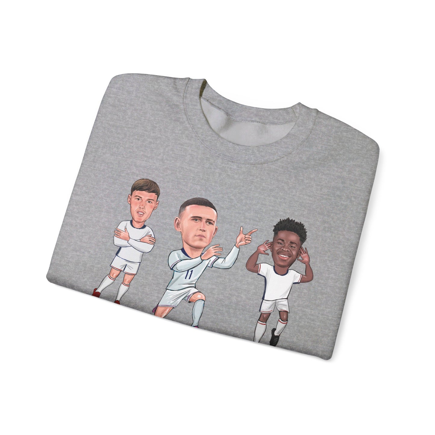 Cole Palmer, Phil Foden & Bukayo Saka  - England - Sweatshirt