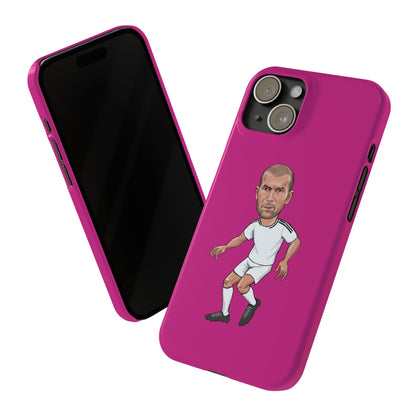 Zinedine Zidane - Real Madrid - Phone Case