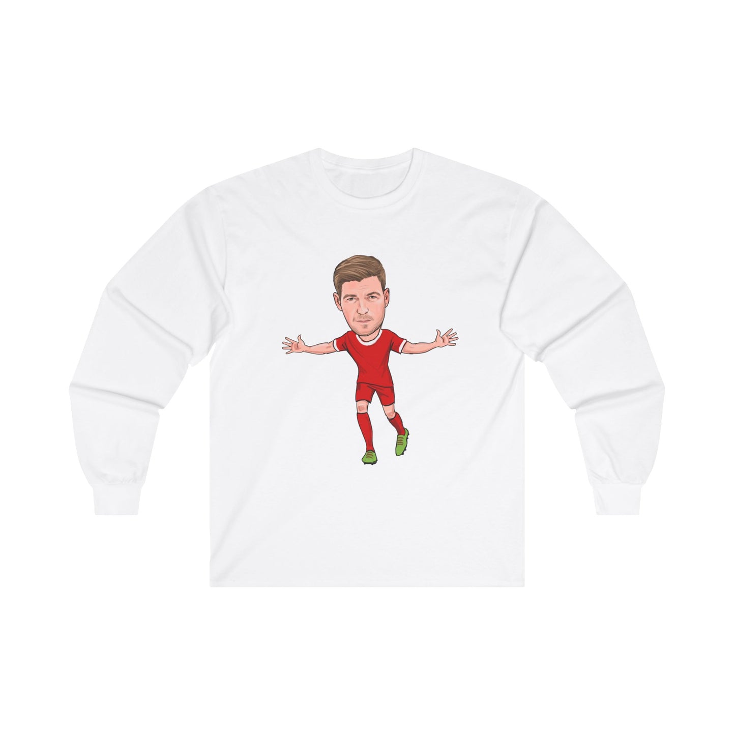 Steven Gerrard - Liverpool - Long Sleeve T-Shirt