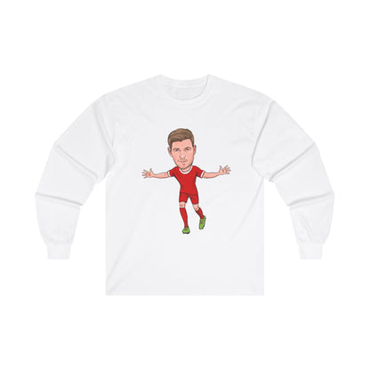 Steven Gerrard - Liverpool - Long Sleeve T-Shirt