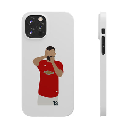 Bruno Fernandes - Manchester United - Phone Case