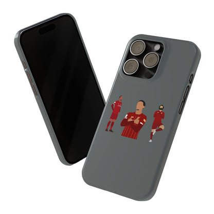 Virgil Van Dijk - Trent Alexander-Arnold - Mo Salah - Liverpool - Phone Case