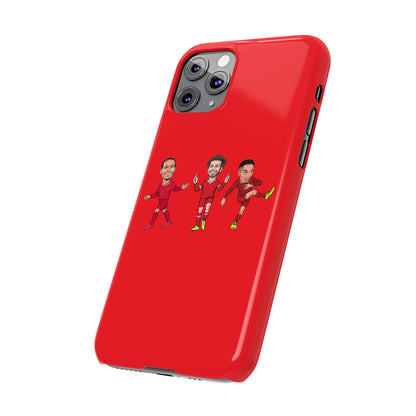 Mo Salah, Virgil Van Dijk & Trent Alexander-Arnold - Liverpool - Phone Case