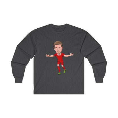 Steven Gerrard - Liverpool - Long Sleeve T-Shirt