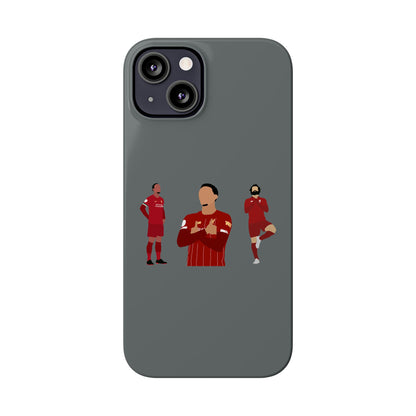 Virgil Van Dijk - Trent Alexander-Arnold - Mo Salah - Liverpool - Phone Case