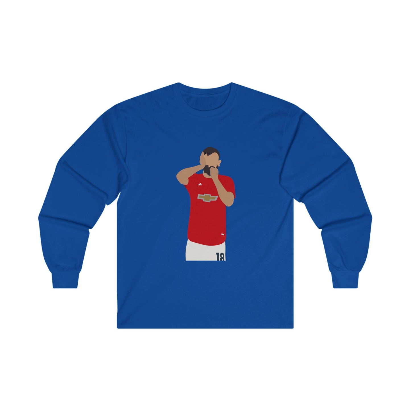 Bruno Fernandes - Manchester United - Long Sleeve T-Shirt