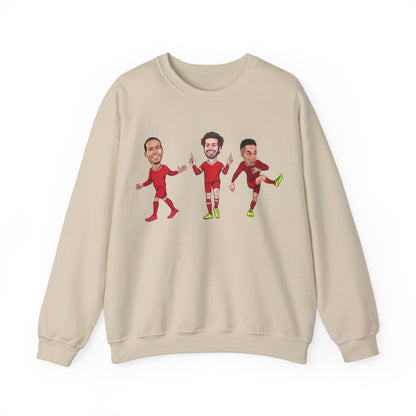 Virgil Van Dijk - Mo Salah - Trent Alexander-Arnold - Liverpool - Sweatshirt