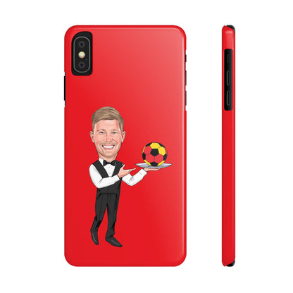 Kevin De Bruyne - Belgium - Served On A Plate - Phone Case