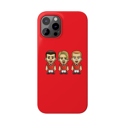 Paul Scholes, Roy Keane & David Beckham - Manchester United - Phone Case