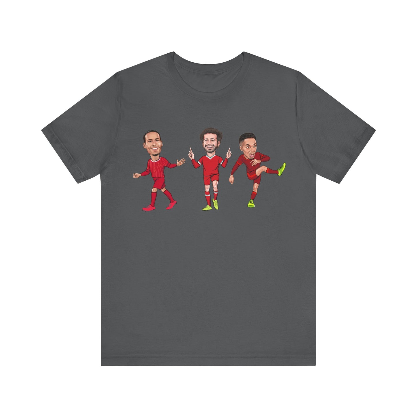 Virgil Van Dijk - Mo Salah - Trent Alexander-Arnold - Liverpool - T-Shirt