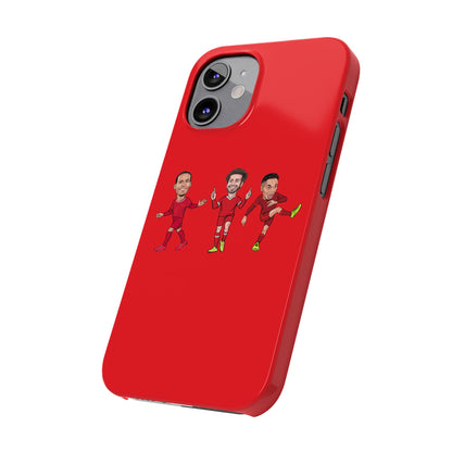 Mo Salah, Virgil Van Dijk & Trent Alexander-Arnold - Liverpool - Phone Case