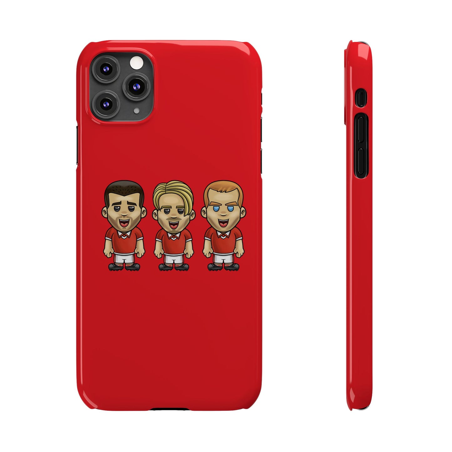 Paul Scholes, Roy Keane & David Beckham - Manchester United - Phone Case