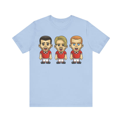 Roy Keane - David Beckham - Paul Scholes - Manchester United - T-Shirt