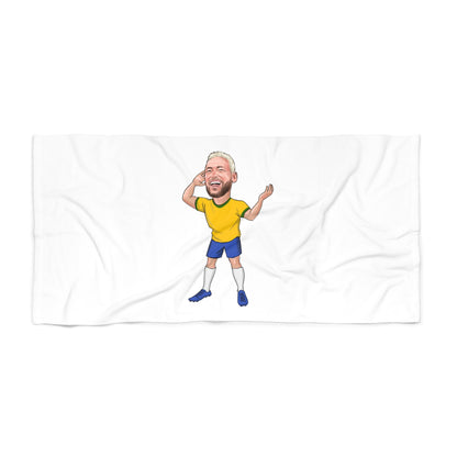 Neymar Jr - Brazil - Beach Towel