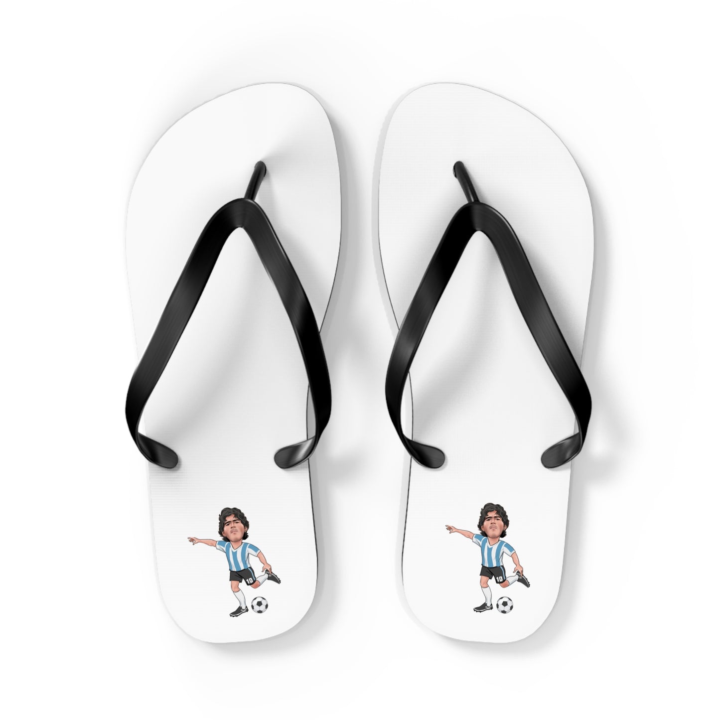 Maradona - Argentina - Flip Flops