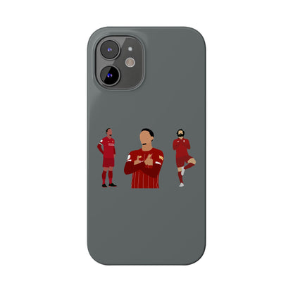 Virgil Van Dijk - Trent Alexander-Arnold - Mo Salah - Liverpool - Phone Case