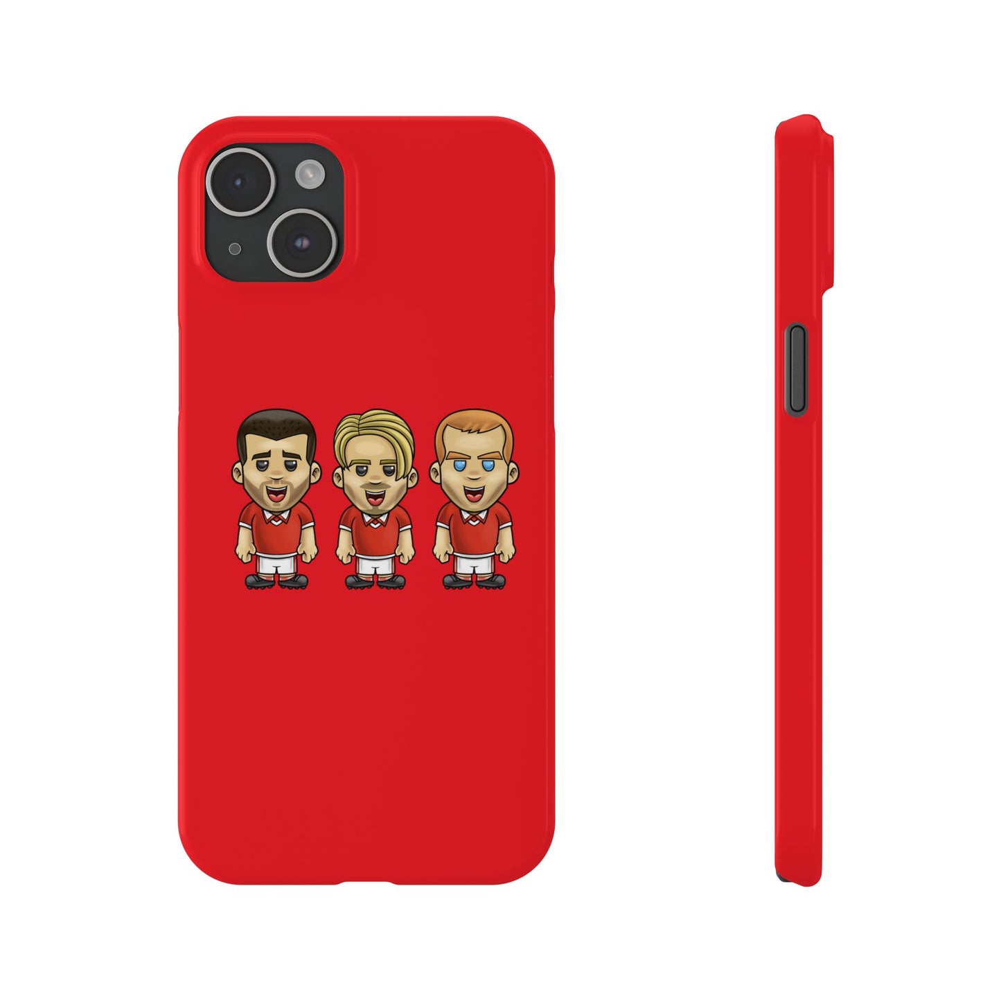 Paul Scholes, Roy Keane & David Beckham - Manchester United - Phone Case