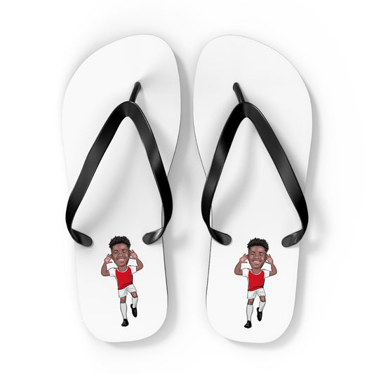 Bukayo Saka - Arsenal - Flip Flops