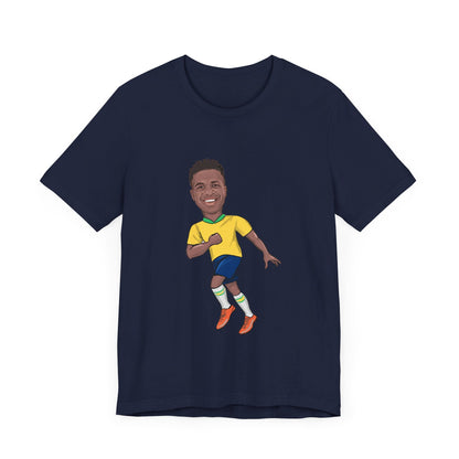 Vini Jr - Brazil - Short Sleeve T-Shirt