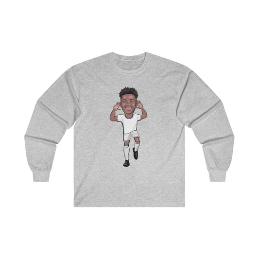 Bukayo Saka - England - Long Sleeve T-Shirt