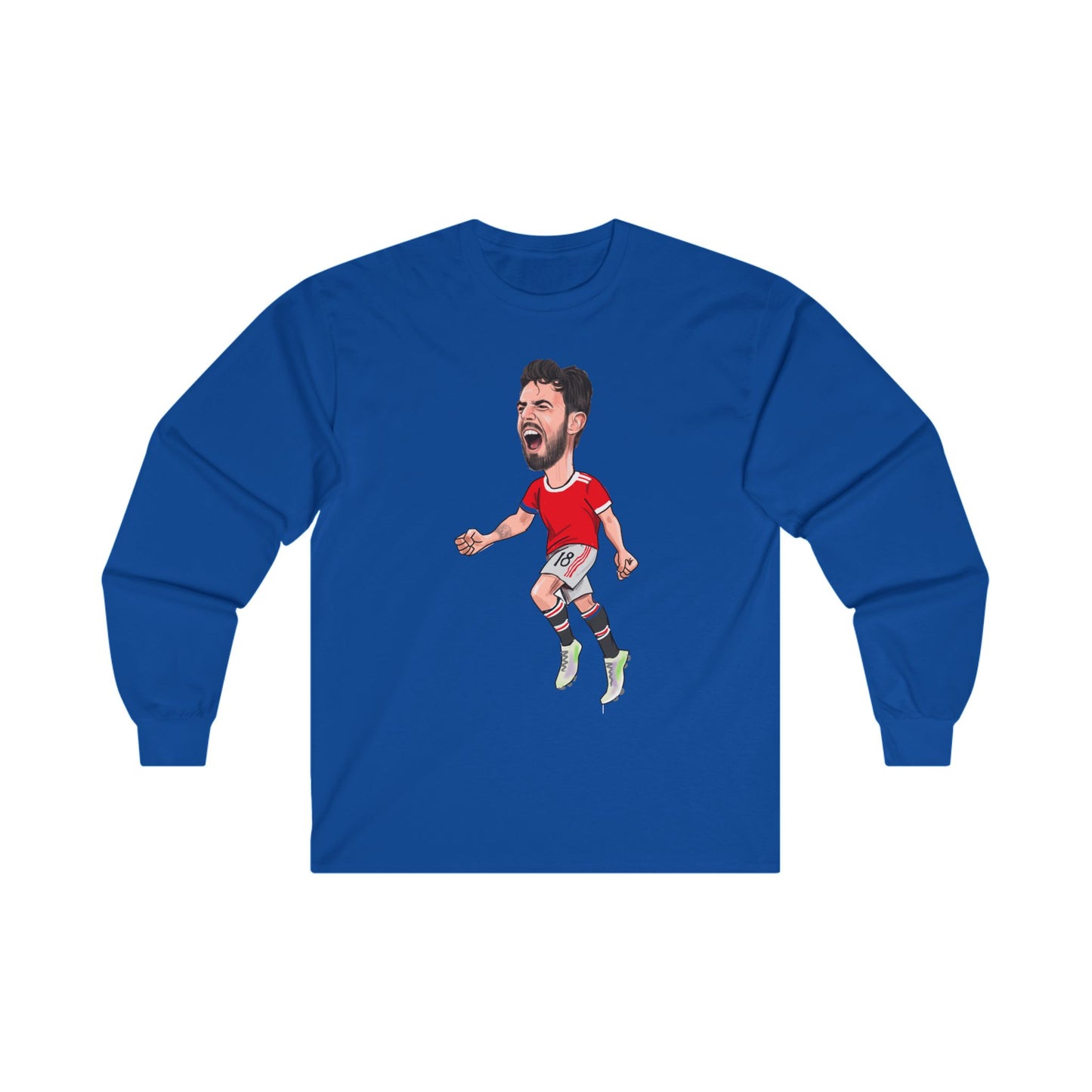 Bruno Fernandes -  Manchester United - Long Sleeve T-Shirt