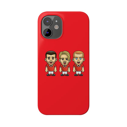 Paul Scholes, Roy Keane & David Beckham - Manchester United - Phone Case