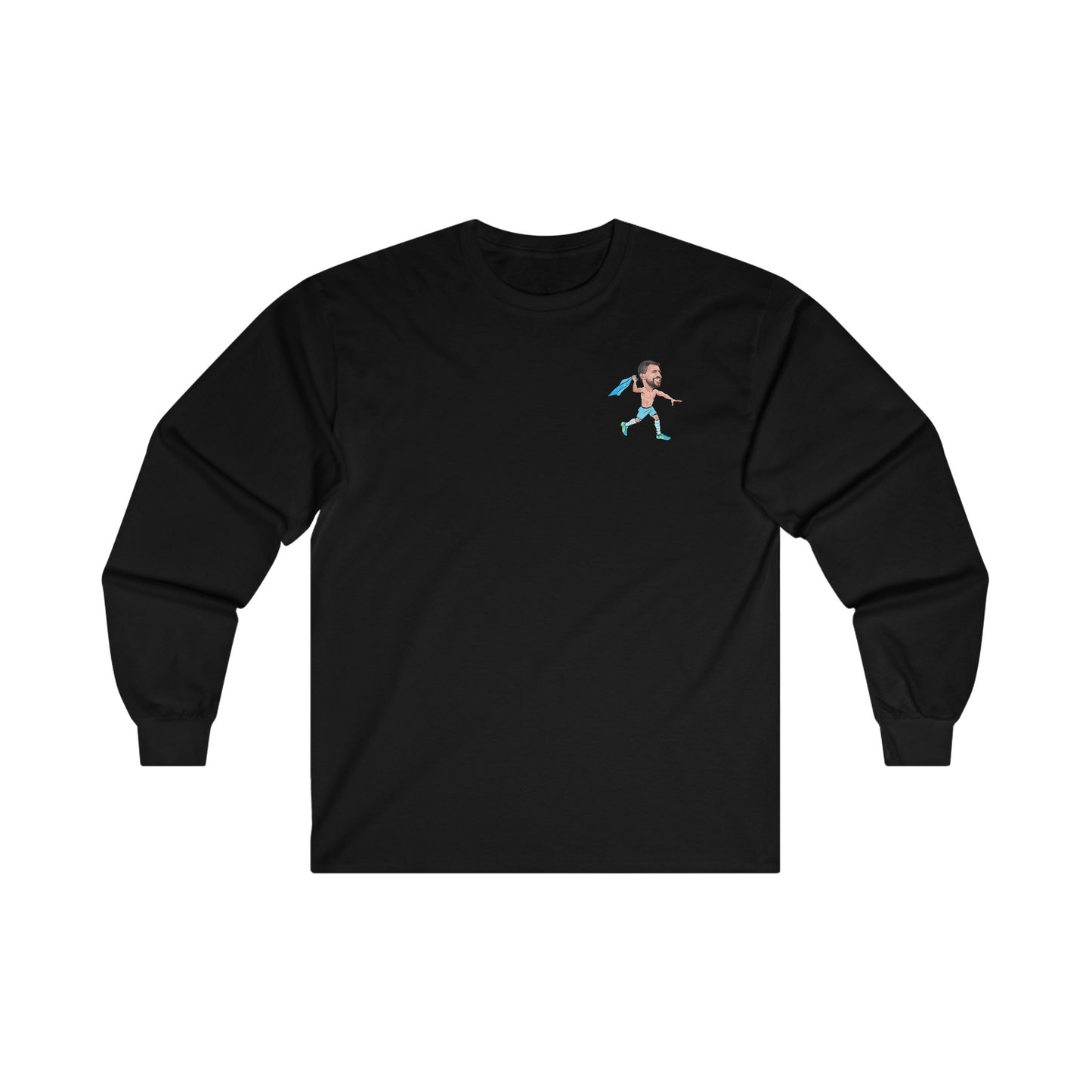 Sergio Agüero - Manchester City - Long Sleeve T-Shirt