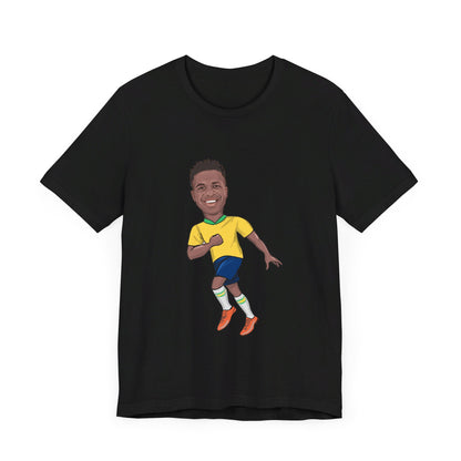 Vini Jr - Brazil - Short Sleeve T-Shirt