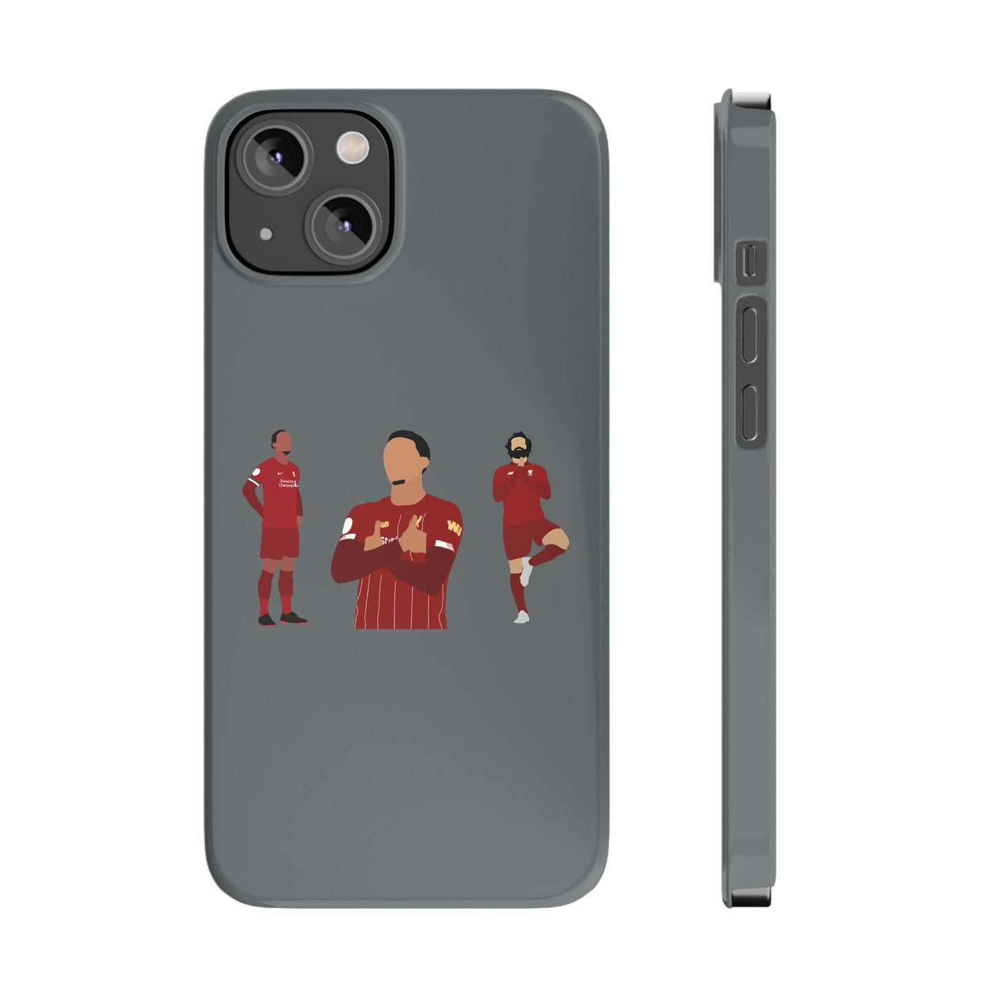 Virgil Van Dijk - Trent Alexander-Arnold - Mo Salah - Liverpool - Phone Case