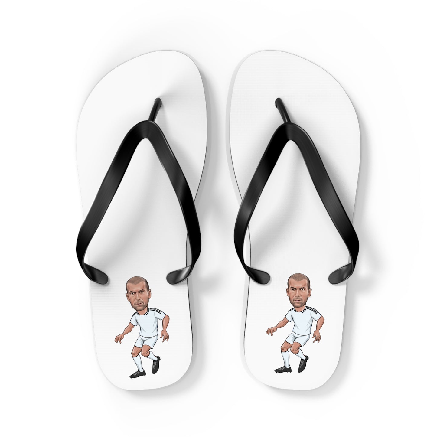 Zinedine Zidane - Real Madrid - Flip Flops