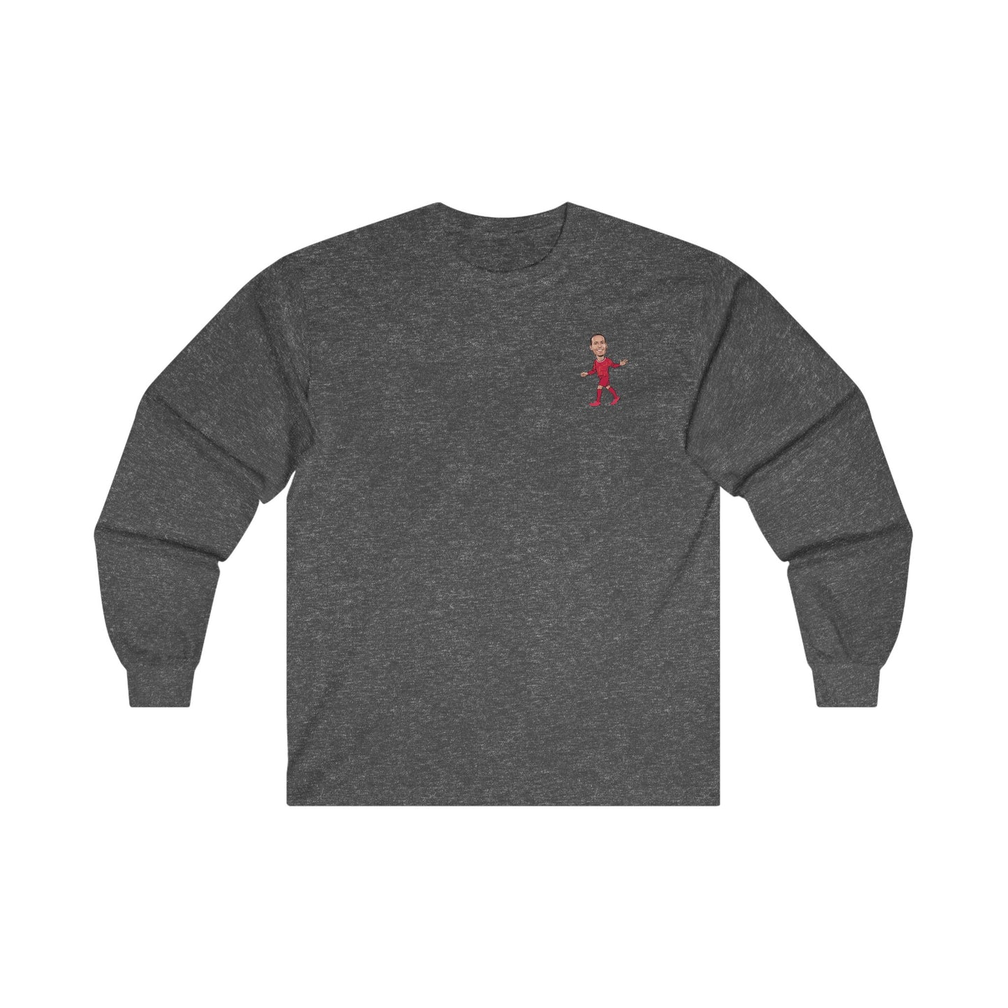 Virgil Van Dijk - Liverpool - Long Sleeve T-Shirt